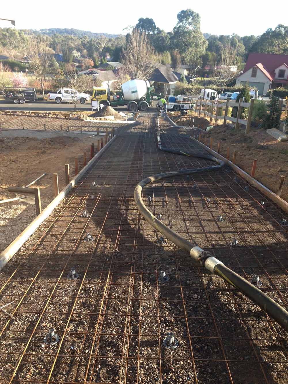 Concreting Driveway Process - Concreting in Southern Highlands, NSW