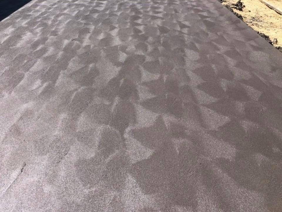 Drying Concrete Driveway - Concreting in Southern Highlands, NSW