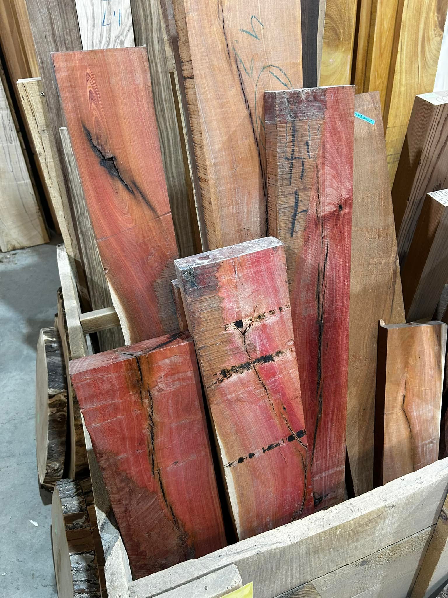 pink ivory hardwood