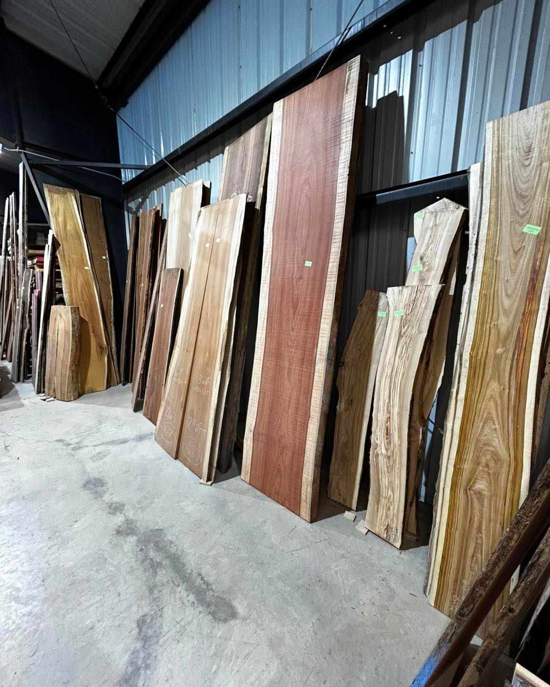 live edge slabs
