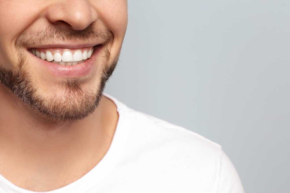 a man with a beautiful smile
