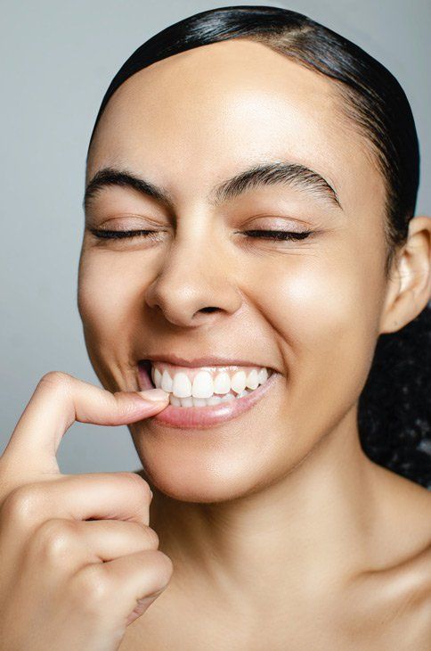 Happy Patient with Big Smile — Dental Implant in Newcastle, NSW