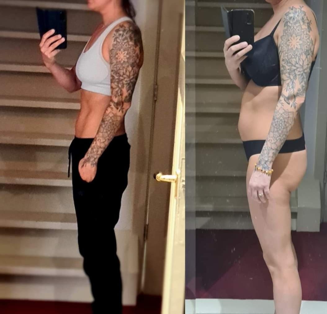 In de spotlights!
Manon sport nu vanaf januari bij Comfortzone en in mei is dit het resultaat. 
Hard werken en een verandering van leefstijl. Inzicht in haar voeding, en nog steeds kunnen genieten van een patatje of een stukje chocola. 
Trots! 