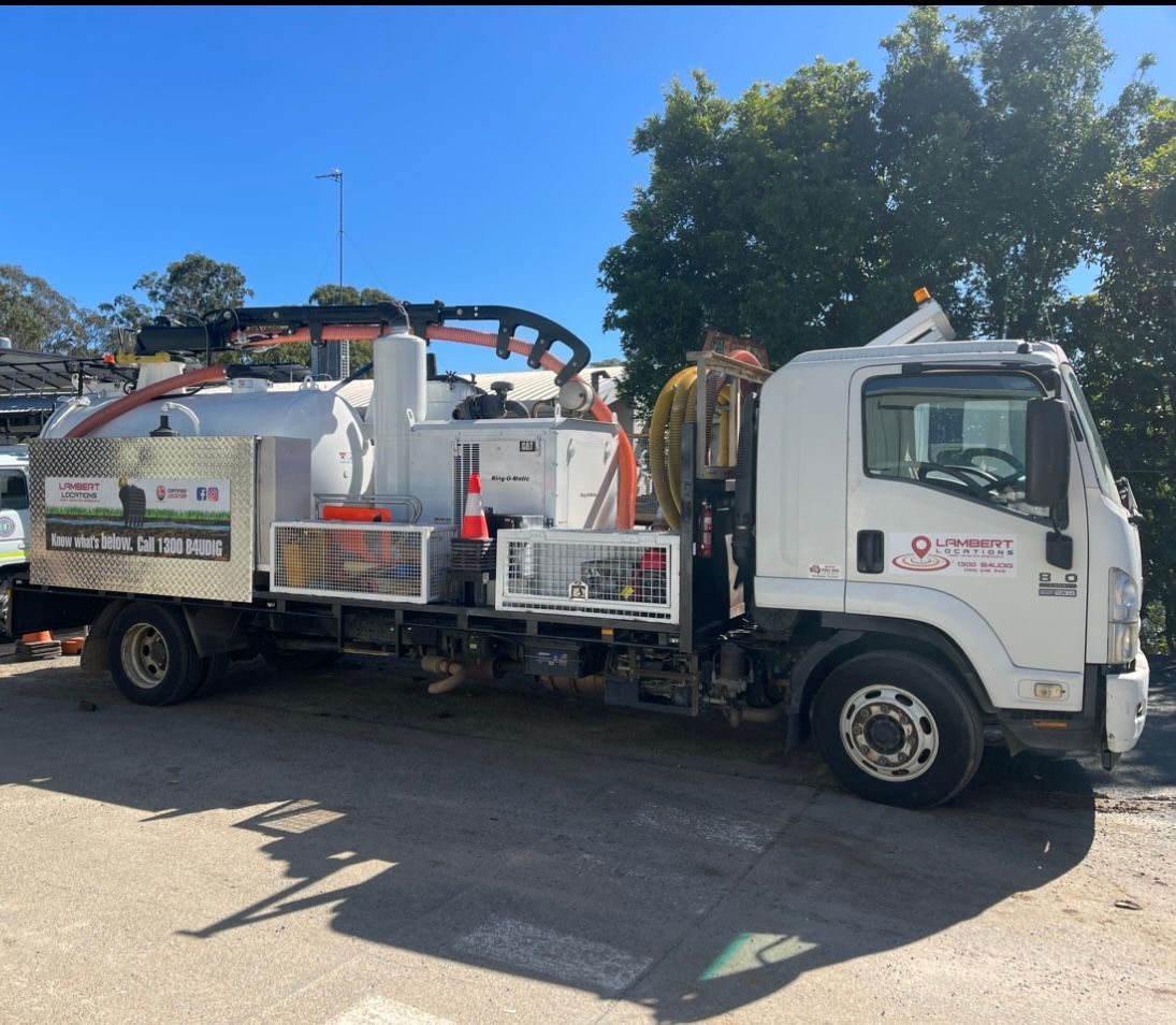 Hydro Vacuum Excavation — Gold Coast, QLD — Lambert Locations