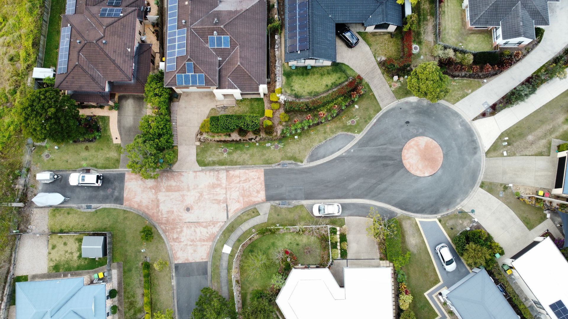 aerial view