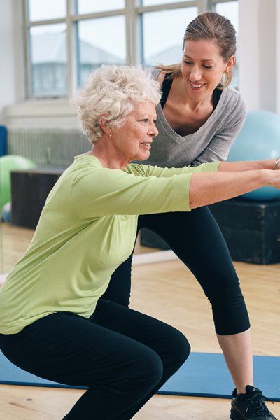 Senior Fitness Training at Home