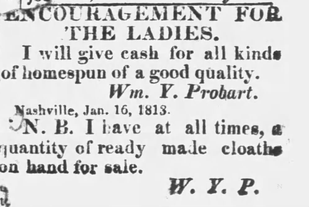 Newspaper Ad  stateing 
