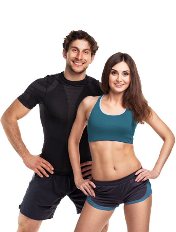 couple living healthy together