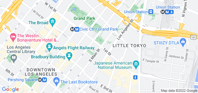 Map of business location