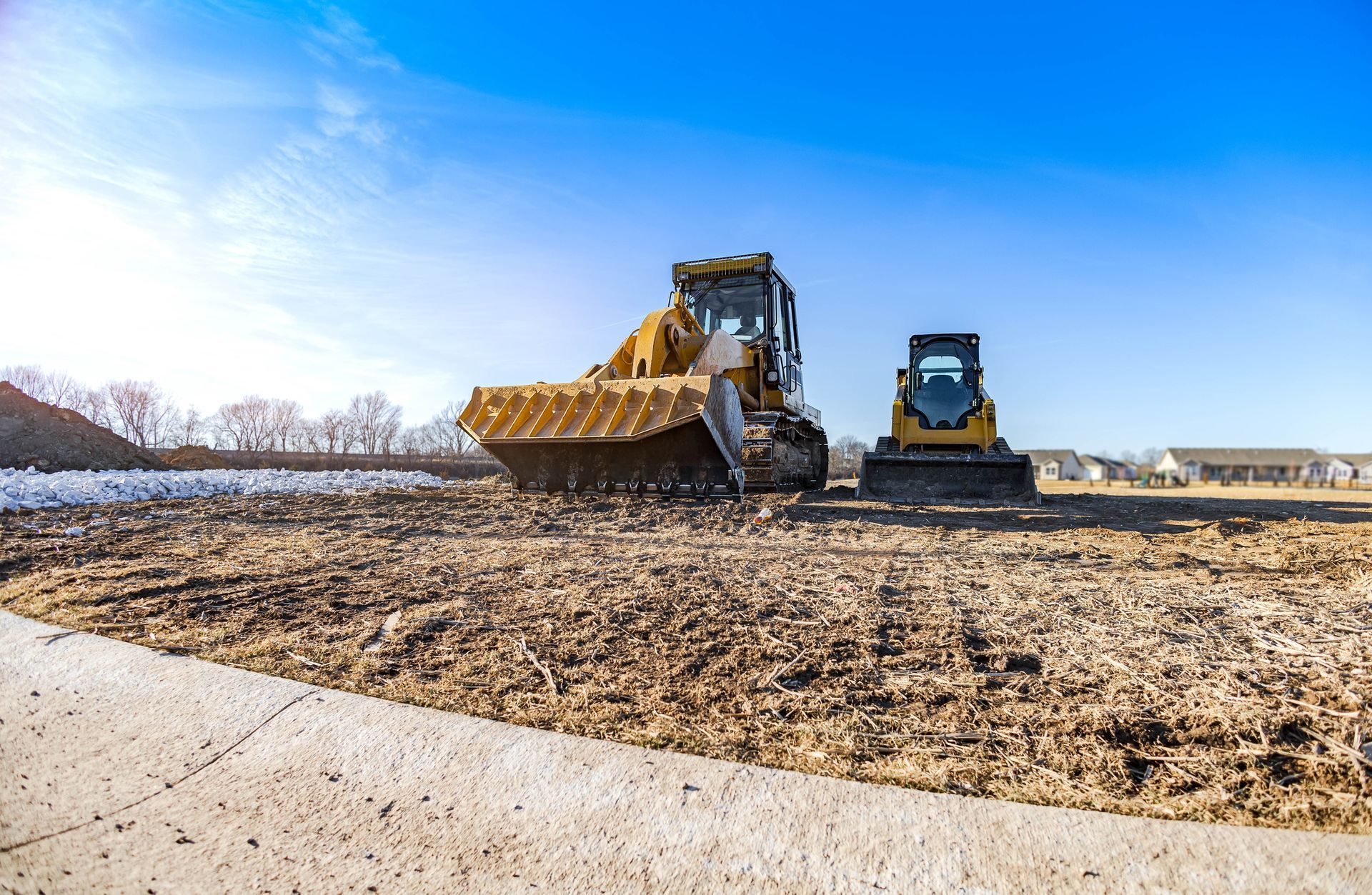 Land Clearing — Unicoi, TN — David Anders Grading & Excavating
