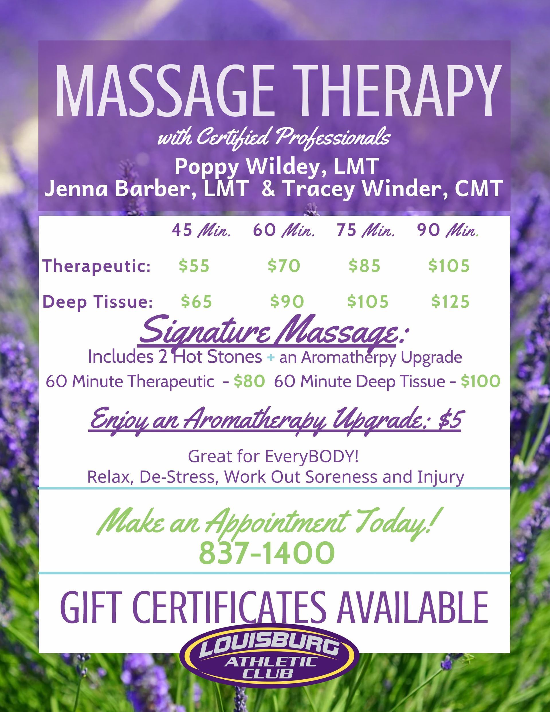 Massage Therapy