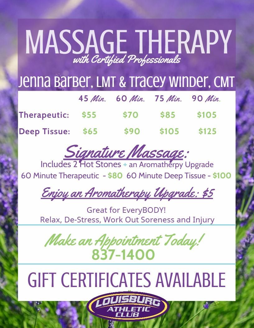 Massage Therapy