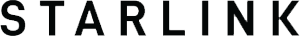 STARLINK logo in black uppercase letters on a white background