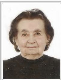 necrologio Rosina De Gasperi