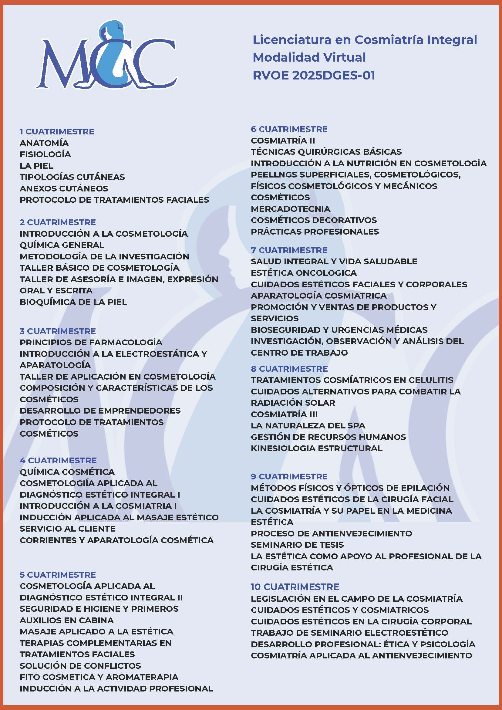 ESCUELA DE COSMIATRÍA MCC - LIDERAZGO