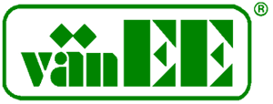Un logo Van Lee vert et blanc sur fond blanc