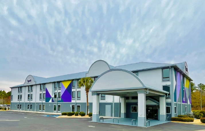 Exterior of the Spark by Hilton