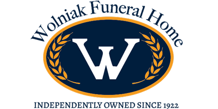 Wolniak Funeral Home Logo in footer