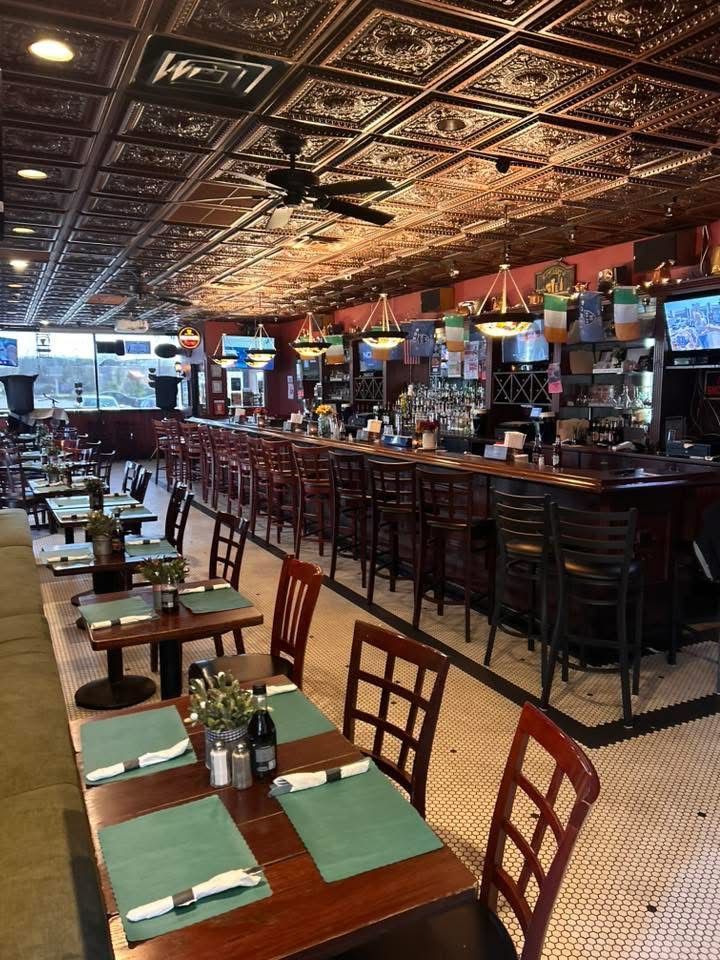 interior of the pub