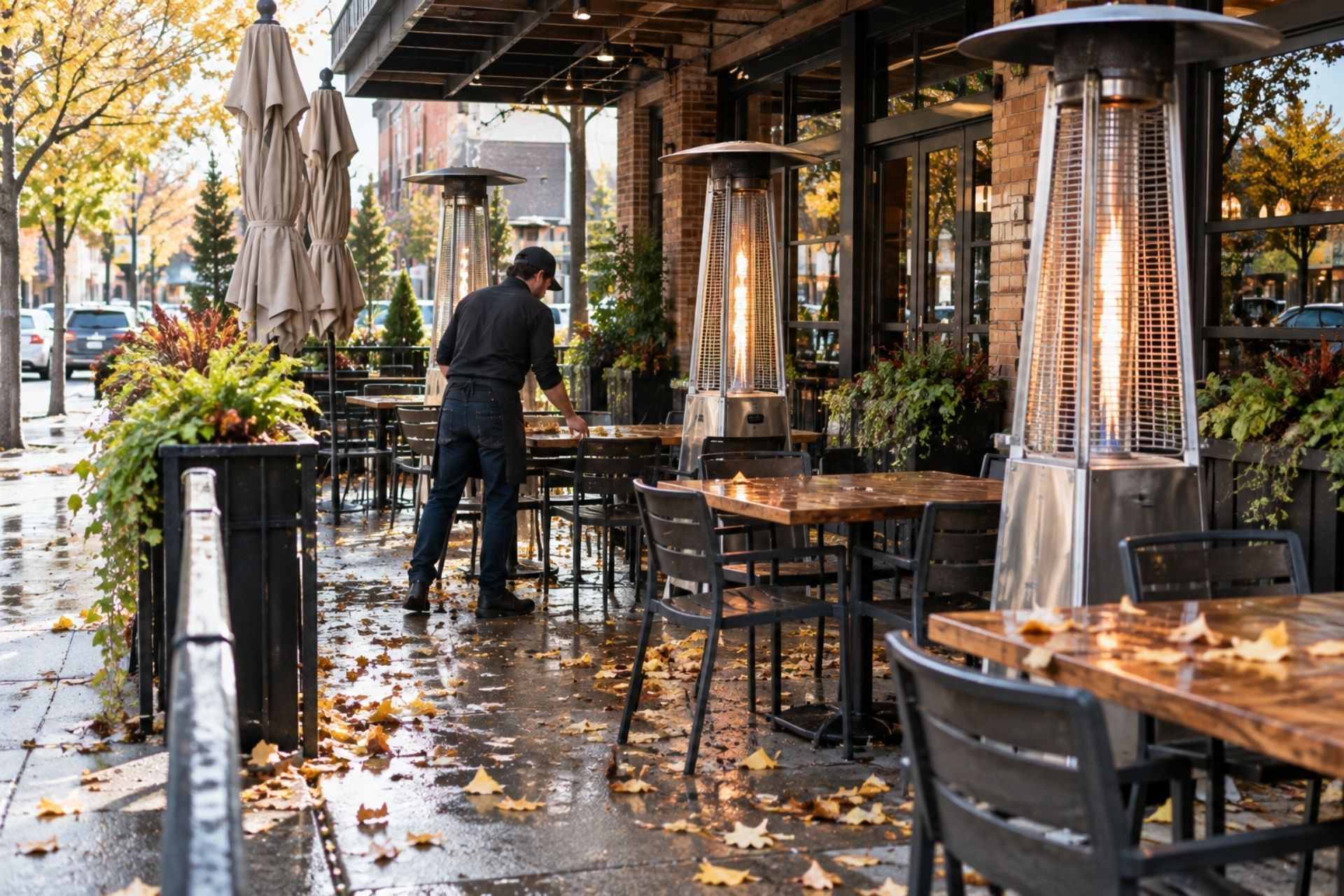 Outdoor Dining Liability: Patios Sidewalks Heaters and Weather