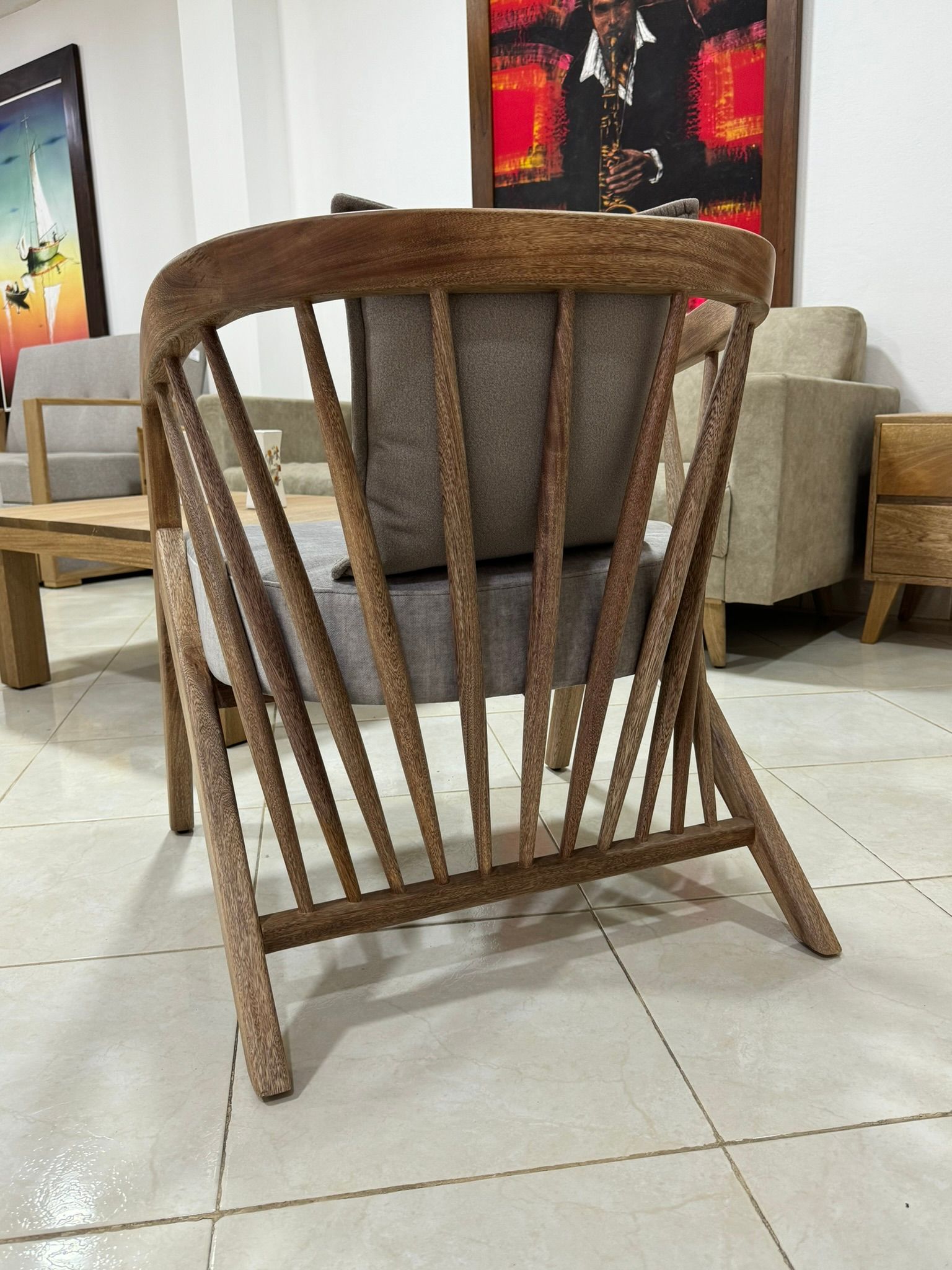 silla  en madera