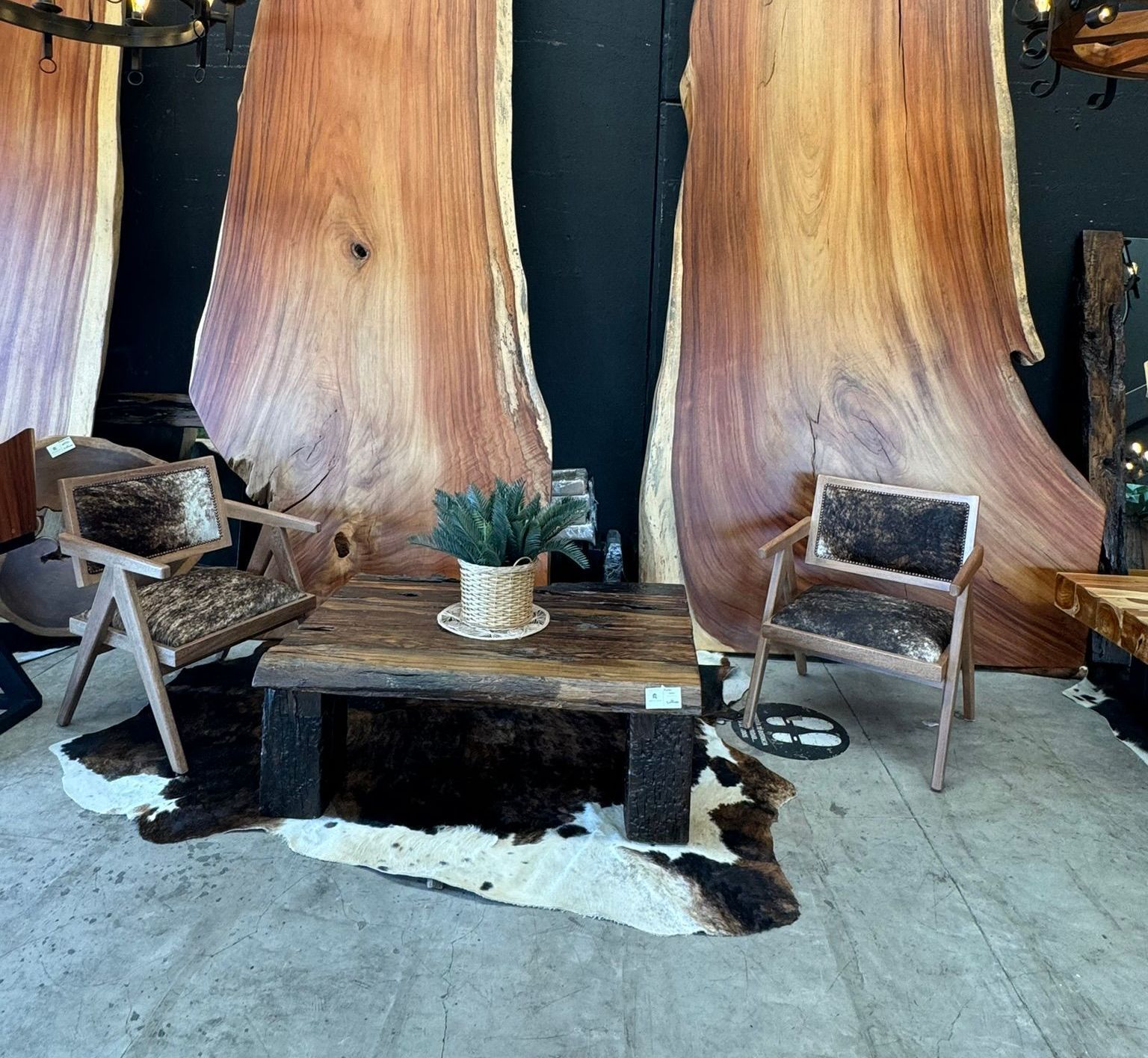 tablones  en madera rustica