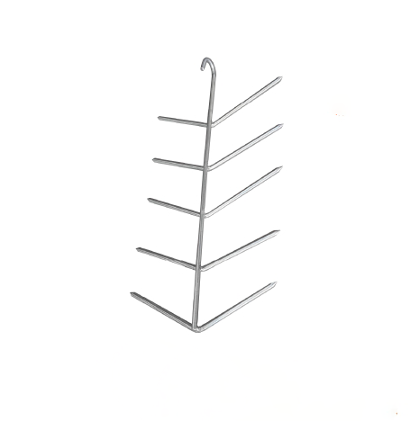 Accesorio para preparar chorizos en forma de espina de pescado