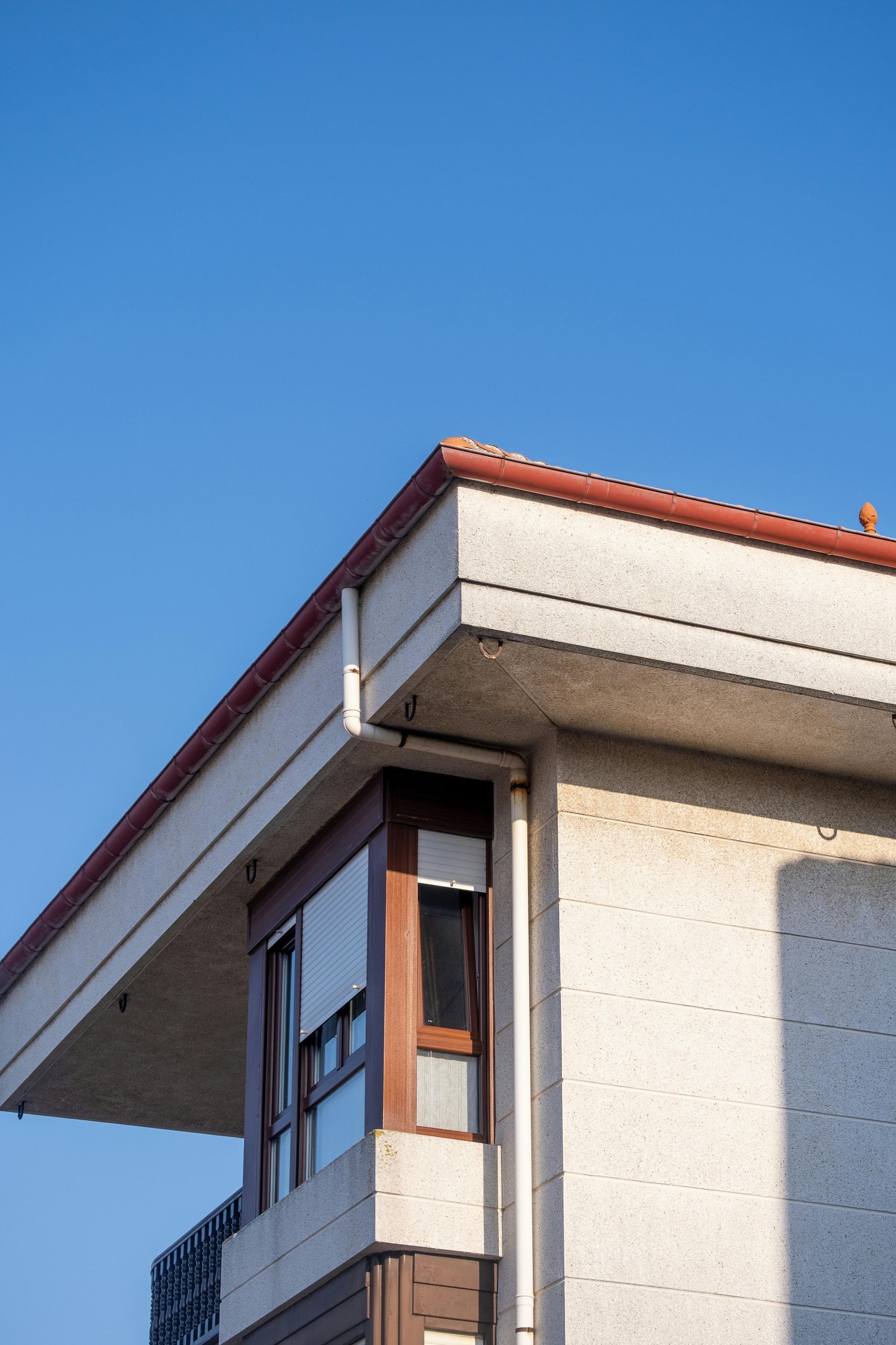 Corner of A Modern Building with Beige Walls — A Plus Project Maintenance in Wodonga, VIC
