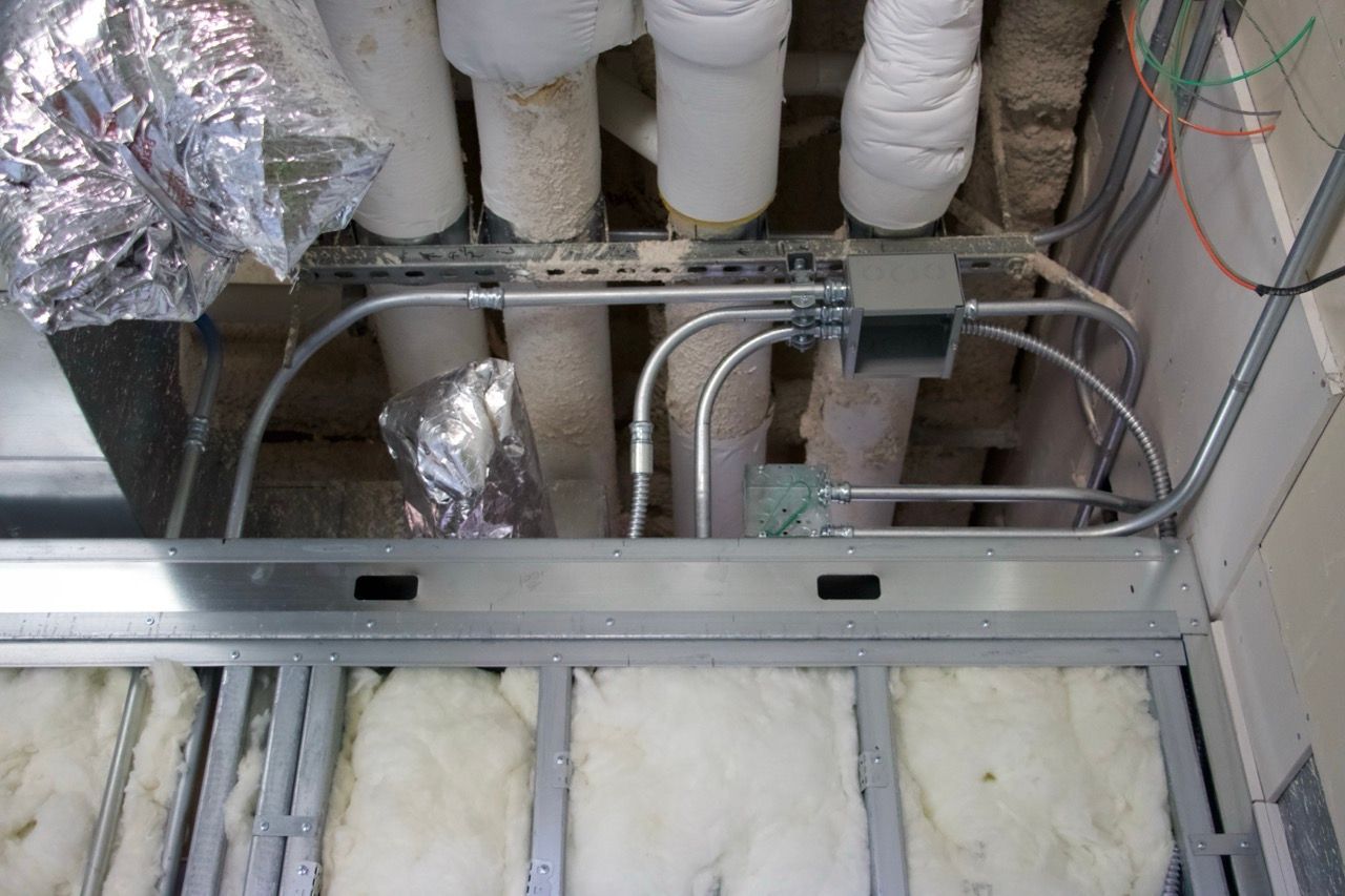 conduit for a industrial electrical project