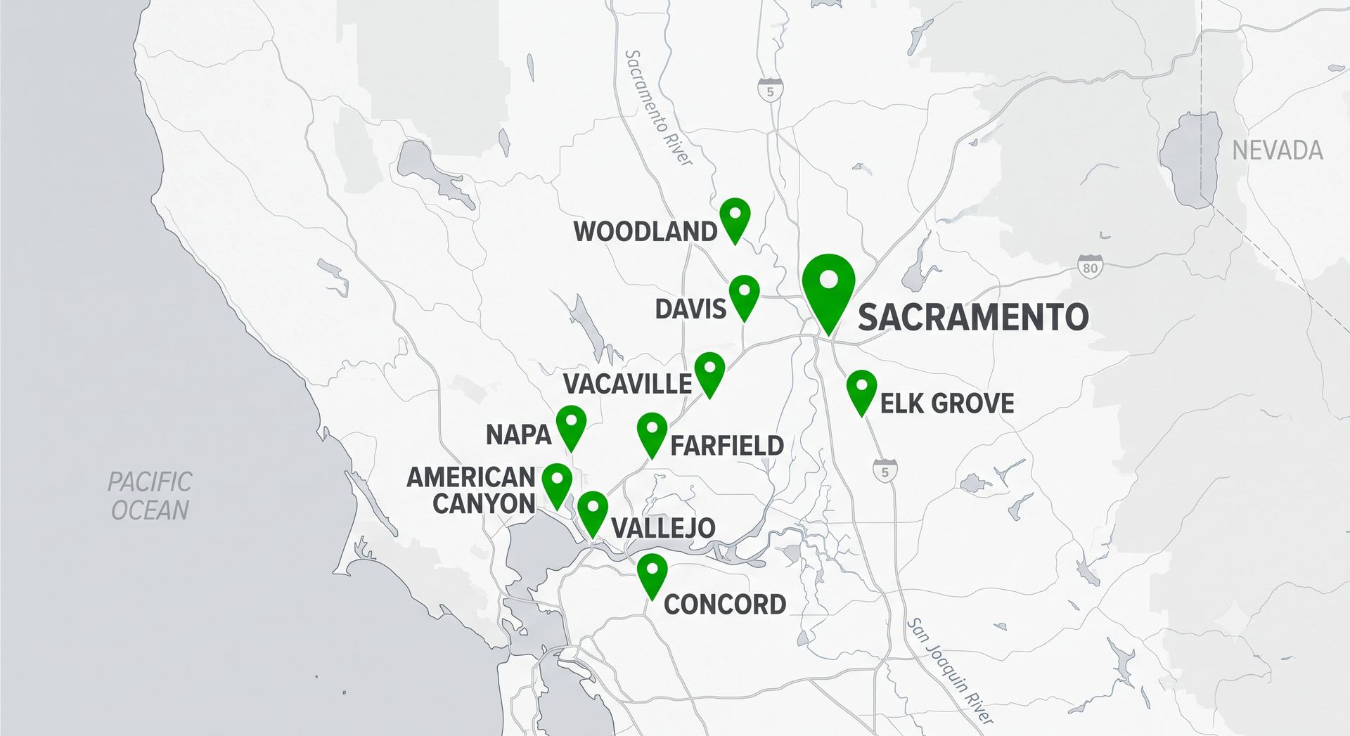 Proudly Serving American Canyon & Surrounding Areas