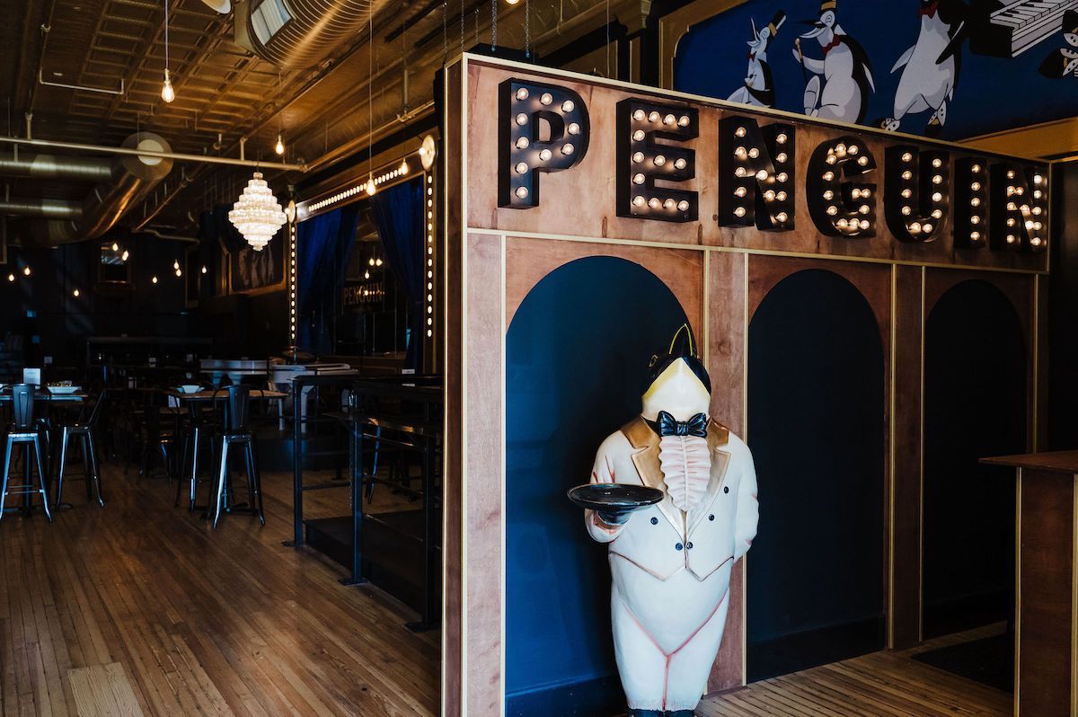 Come to the Penguin in Downtown Columbia, MO, for Dazzling Decor, Amazing Food & Local Live Music.
