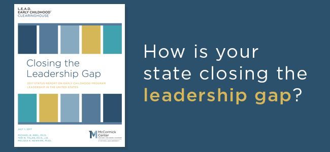 How is your state closing the leadership gap?