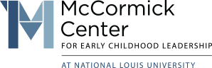 The logo for the mccormick center for early childhood leadership