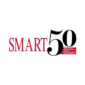 smart 50 award logo, rocco cozza recipient