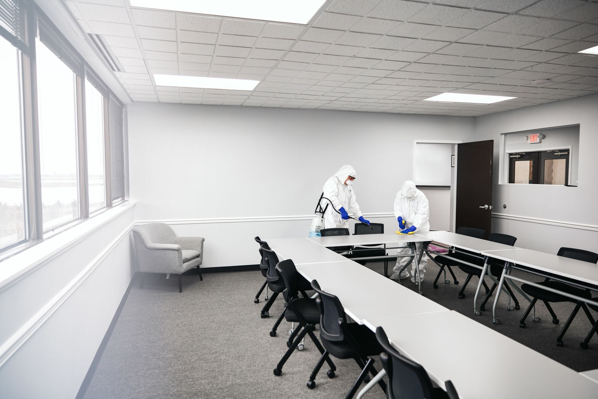 School Admin Office — Central Falls, RI — Fogo Janitorial