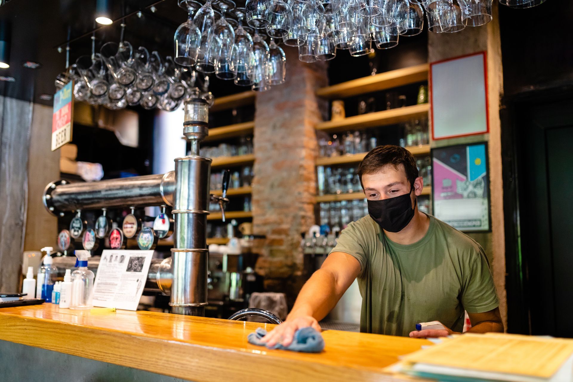 Bar Area Cleaning — Central Falls, RI — Fogo Janitorial