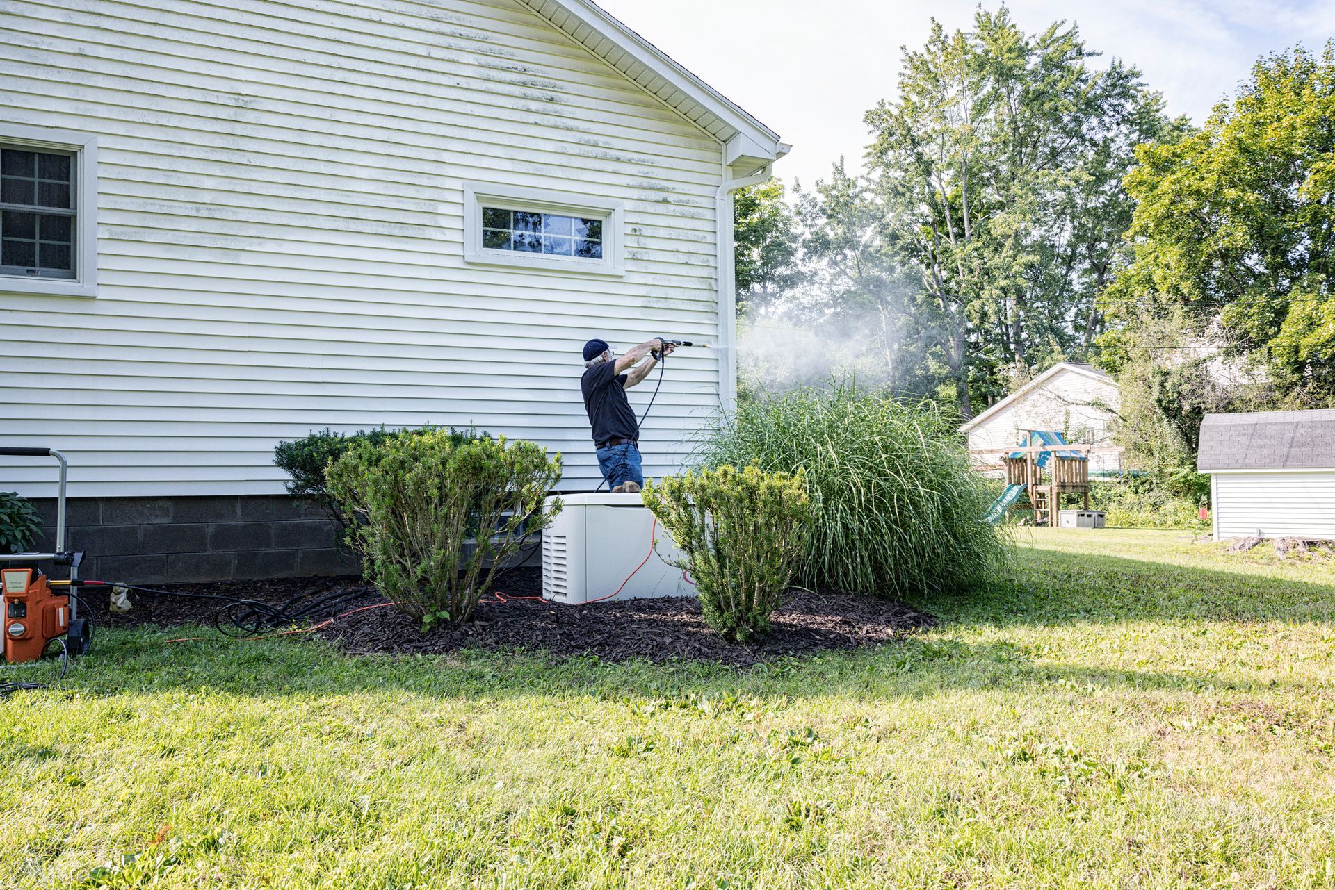 Pressure Washer — Central Falls, RI — Fogo Janitorial