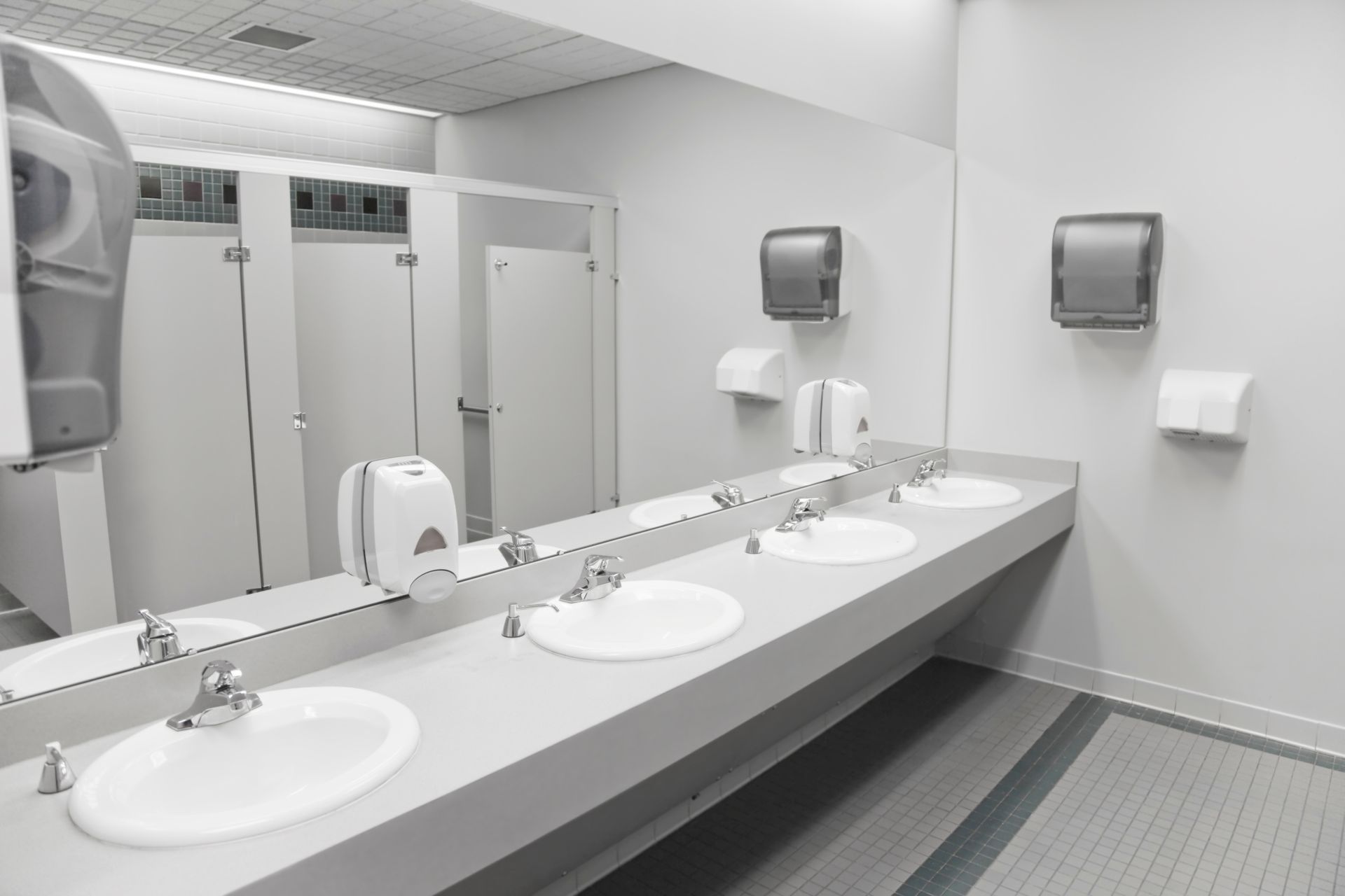 Clean Restroom — Central Falls, RI — Fogo Janitorial