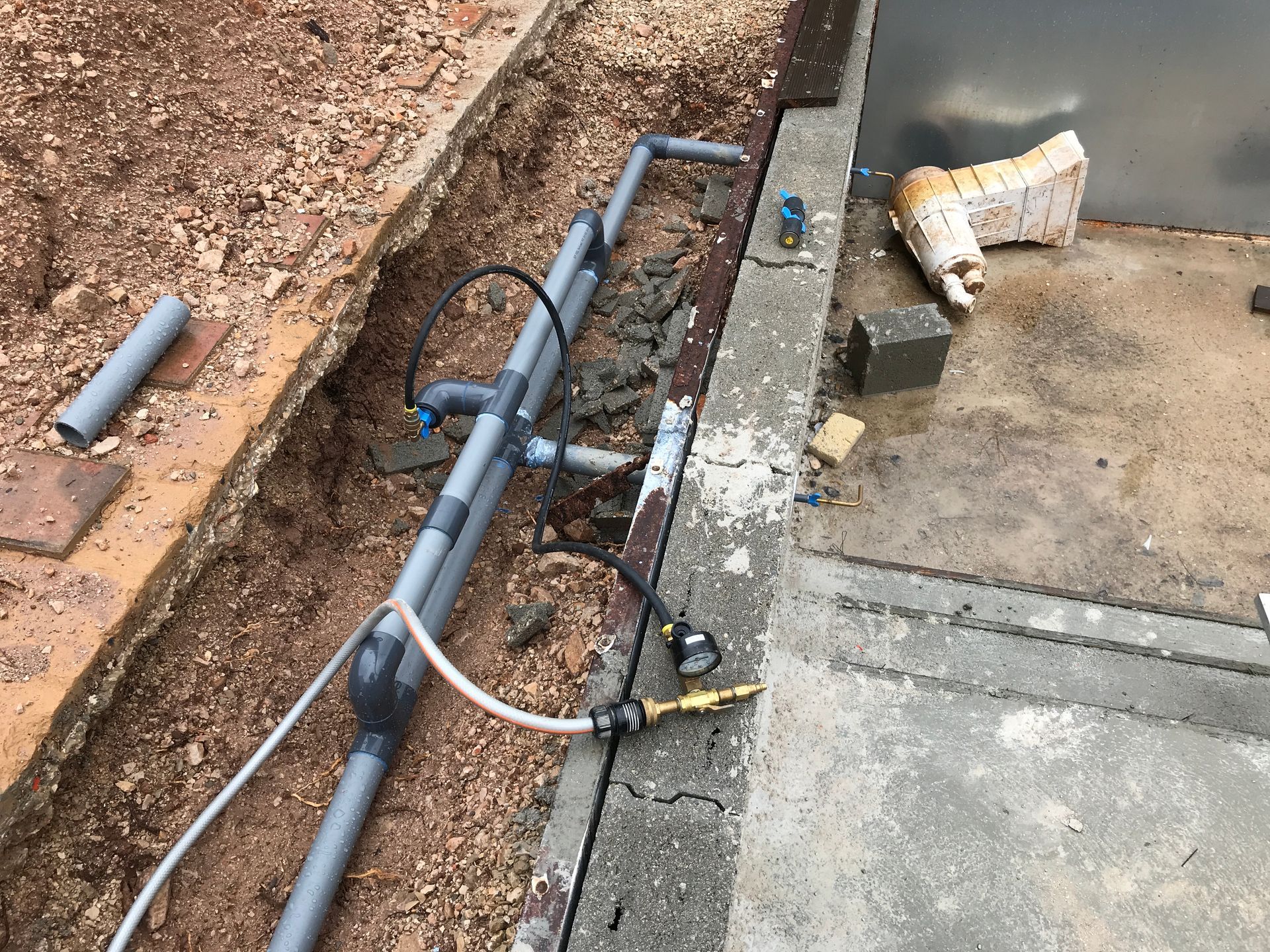 couloir de nage, bras de nage, construction piscine, couloir de nage