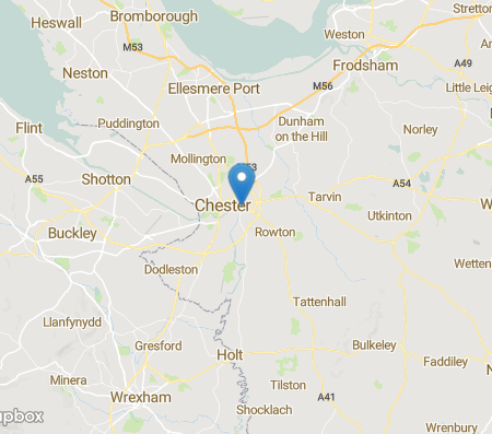 Chester Locksmith Location Map
