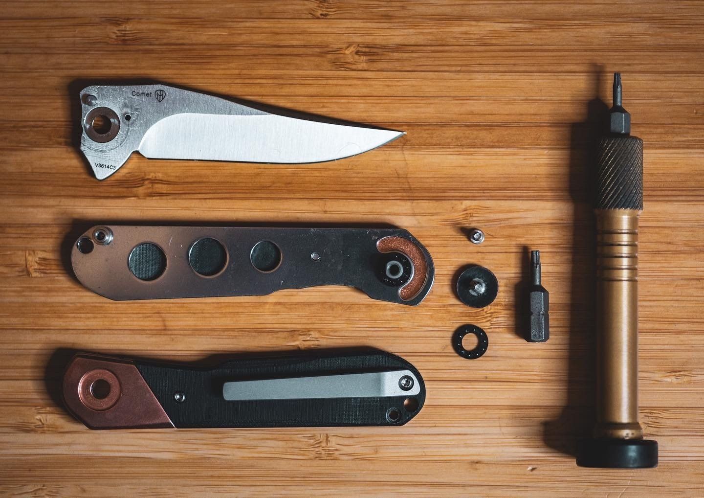 Kizer Comet full dissasembly