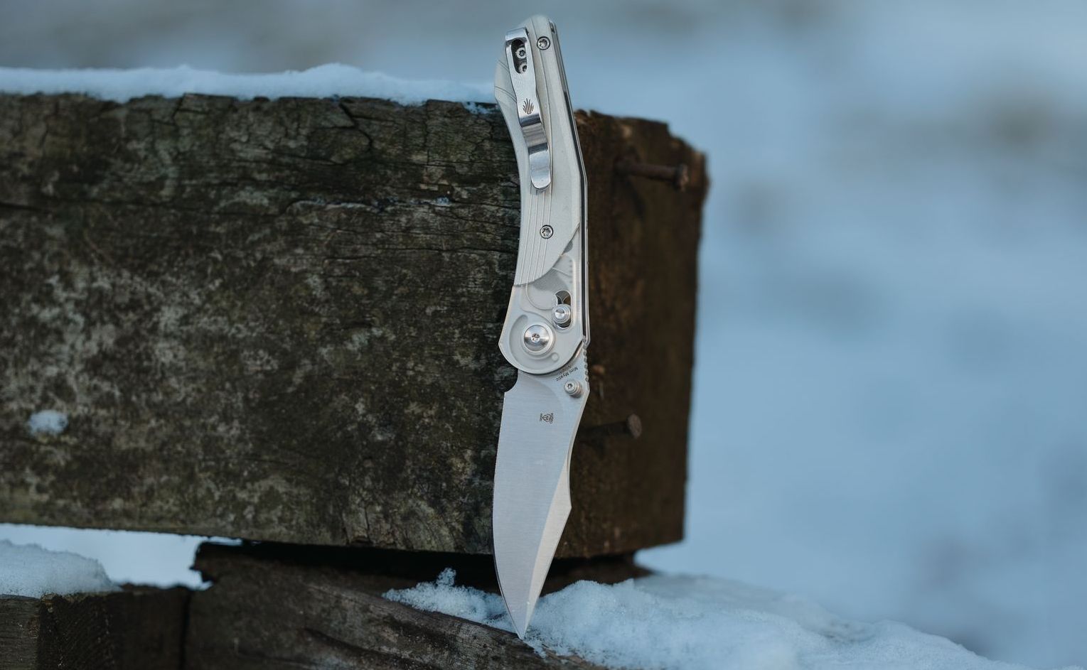 Kizer Comet denim micarta, Kizer Comet black micarta, Kizer Comet green micarta