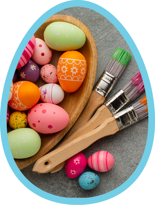 Easter egg painting