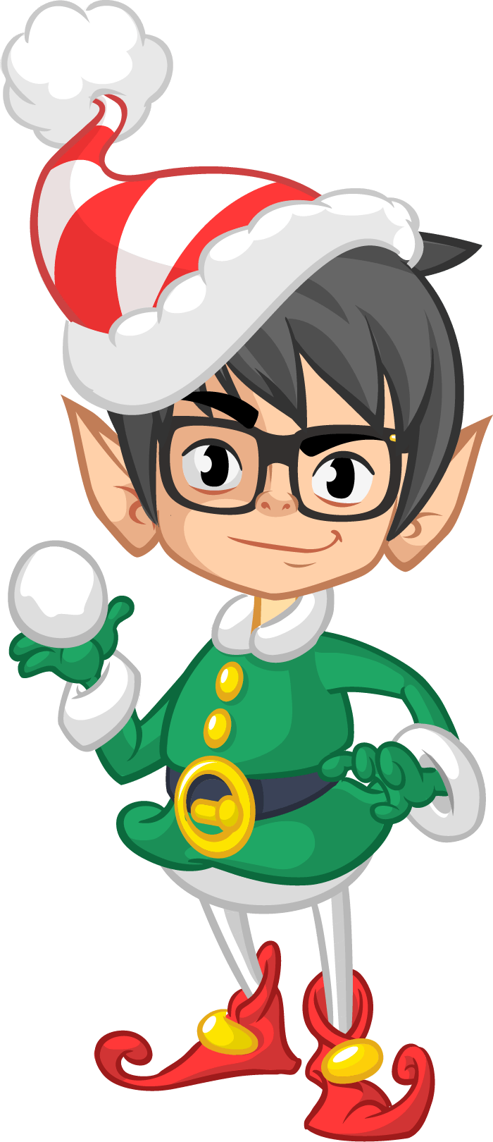 Elf Elziba cartoon character
