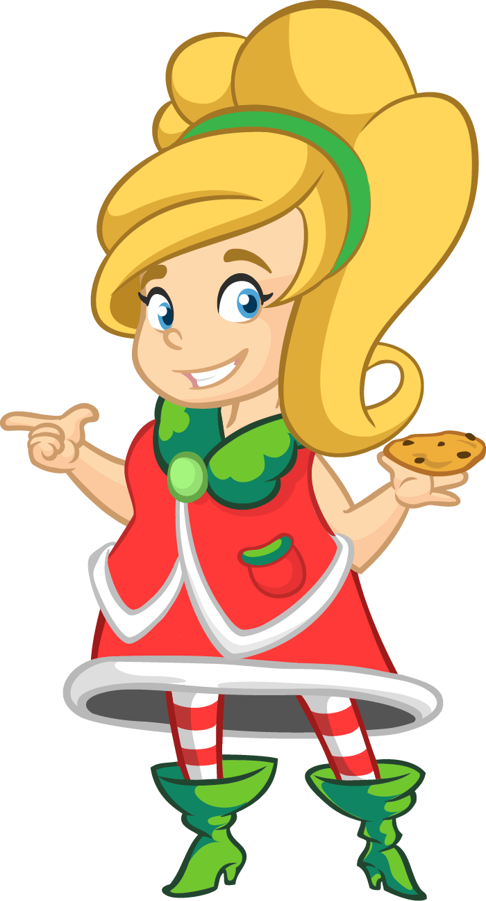 Mrs Claus cartoon character