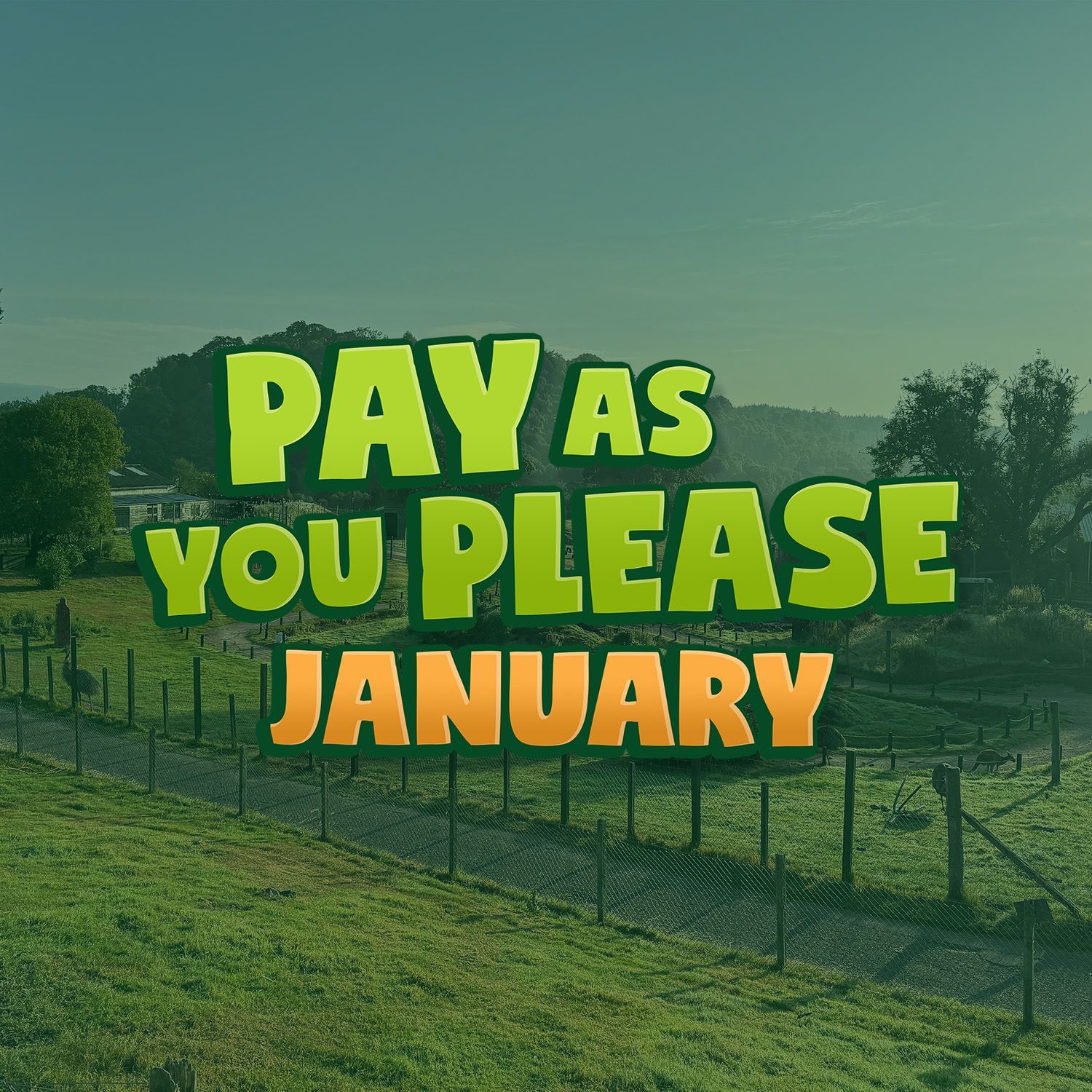 Pay as you please at Auchingarrich in January