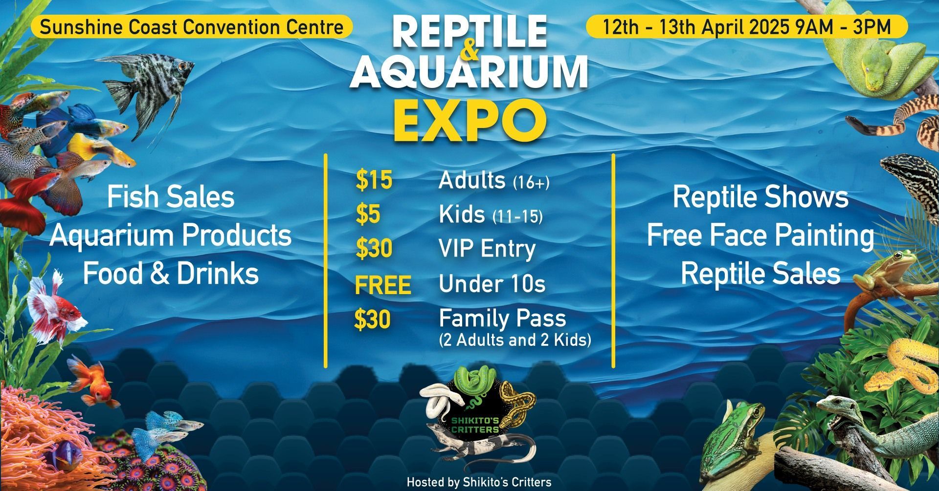 2025 Reptile Expos - Sunshine Coast and Brisbane