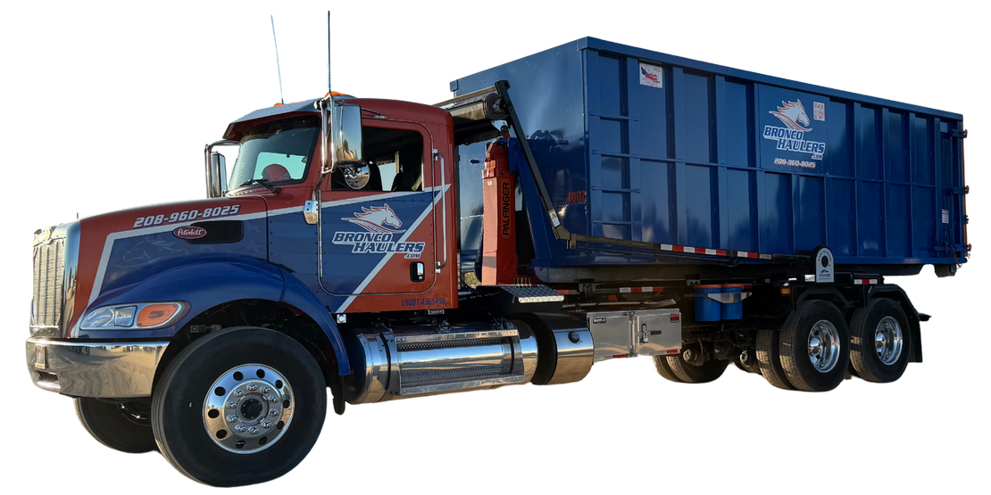 Bronco Haulers Truck for Dumpster Rentals Boise, Idaho