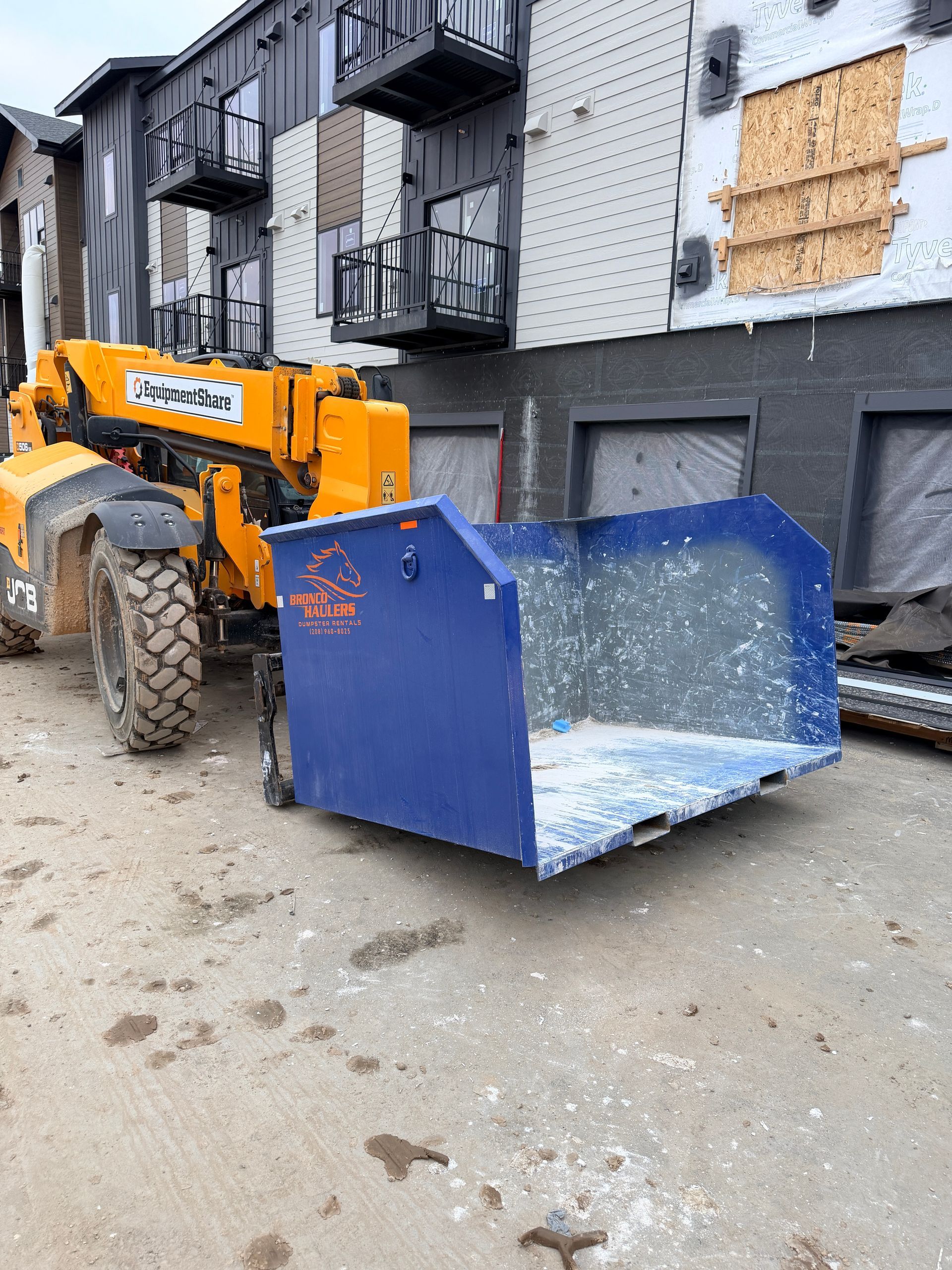 Trash Hopper Box for Bronco Haulers, serving Boise, Meridian, Nampa, and the entire Treasure Valley of Idaho
