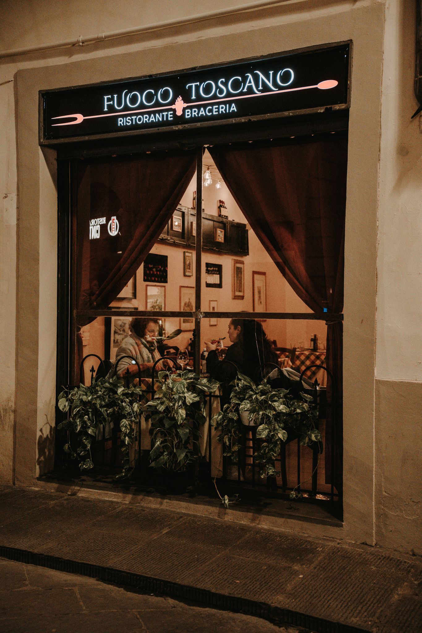 Ingresso del ristorante